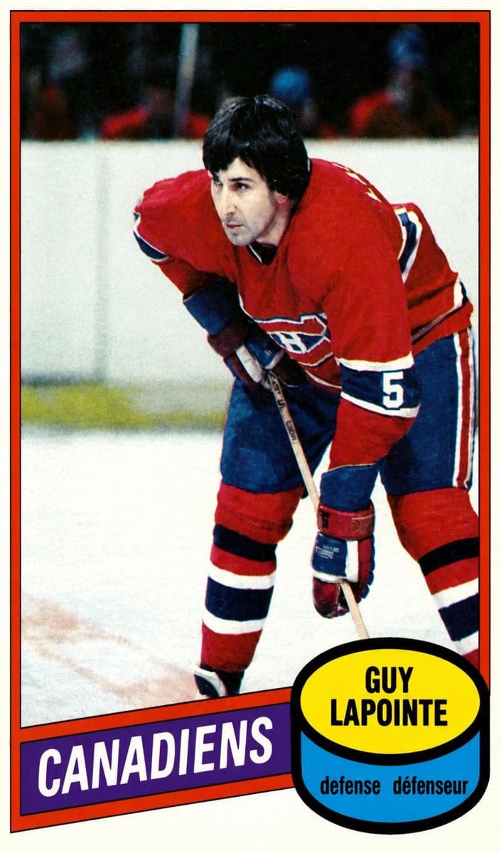 Guy Lapointe 1980 topps Topps