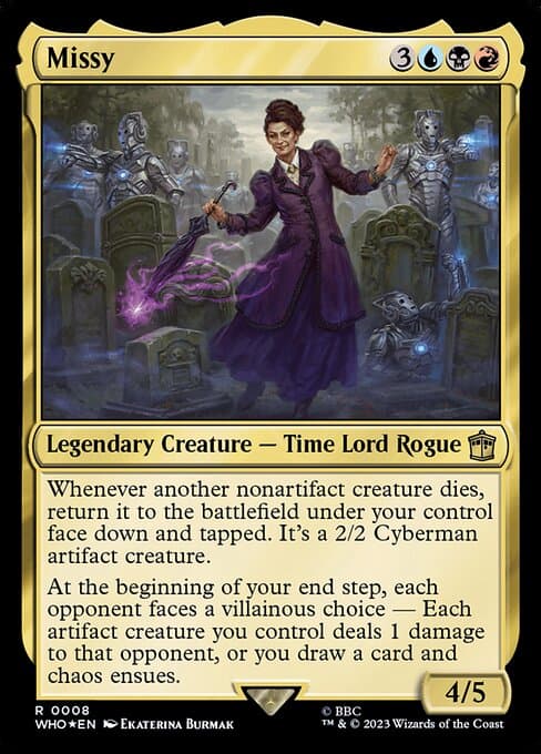Missy 2023 Magic: The Gathering Doctor Who