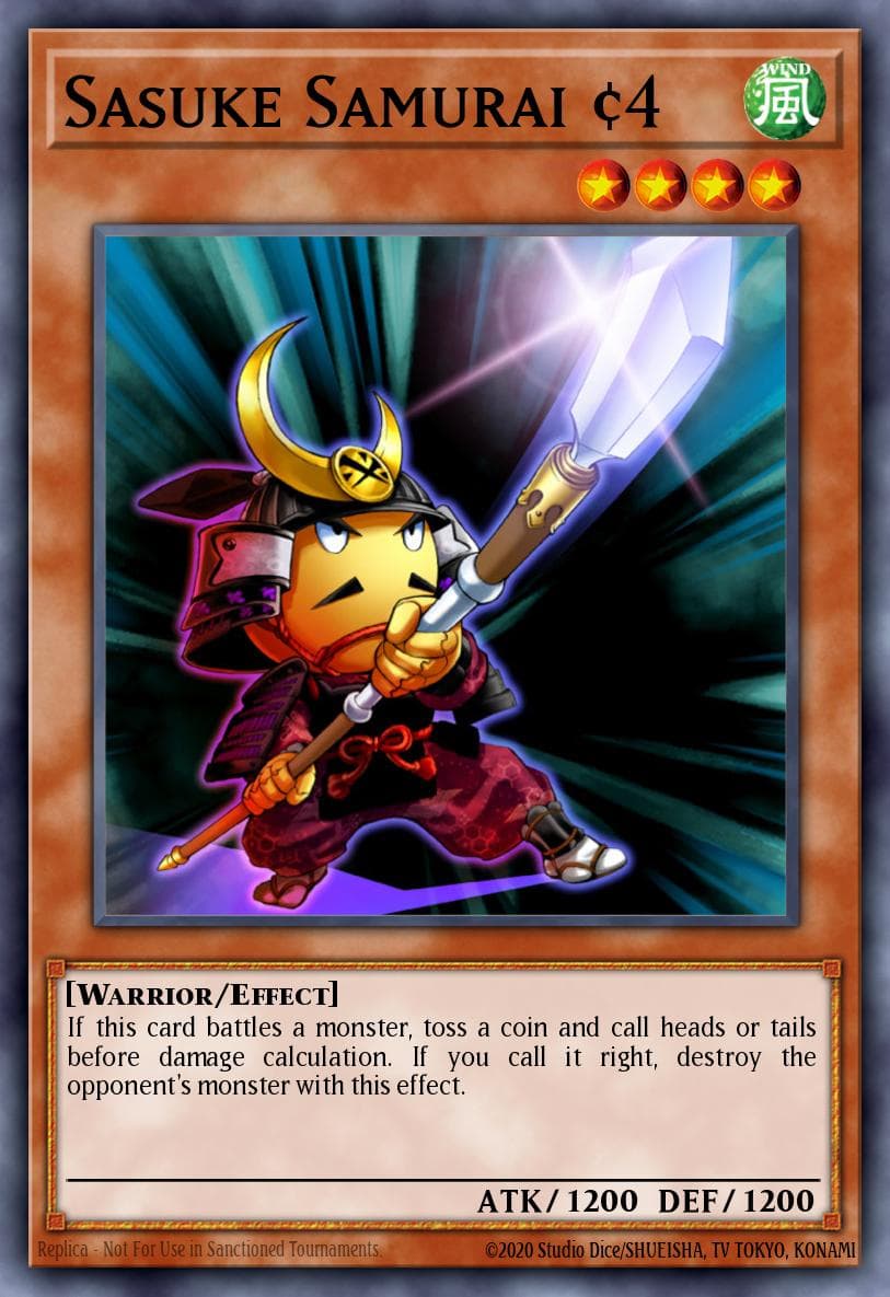 Sasuke Samurai #4 2004 Yu-Gi-Oh! Rise of Destiny example 1
