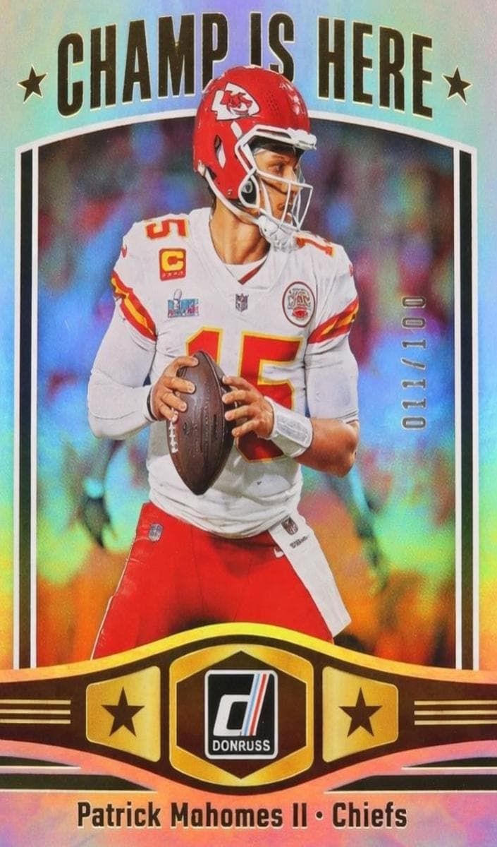 Patrick Mahomes II 2023 panini Panini Donruss