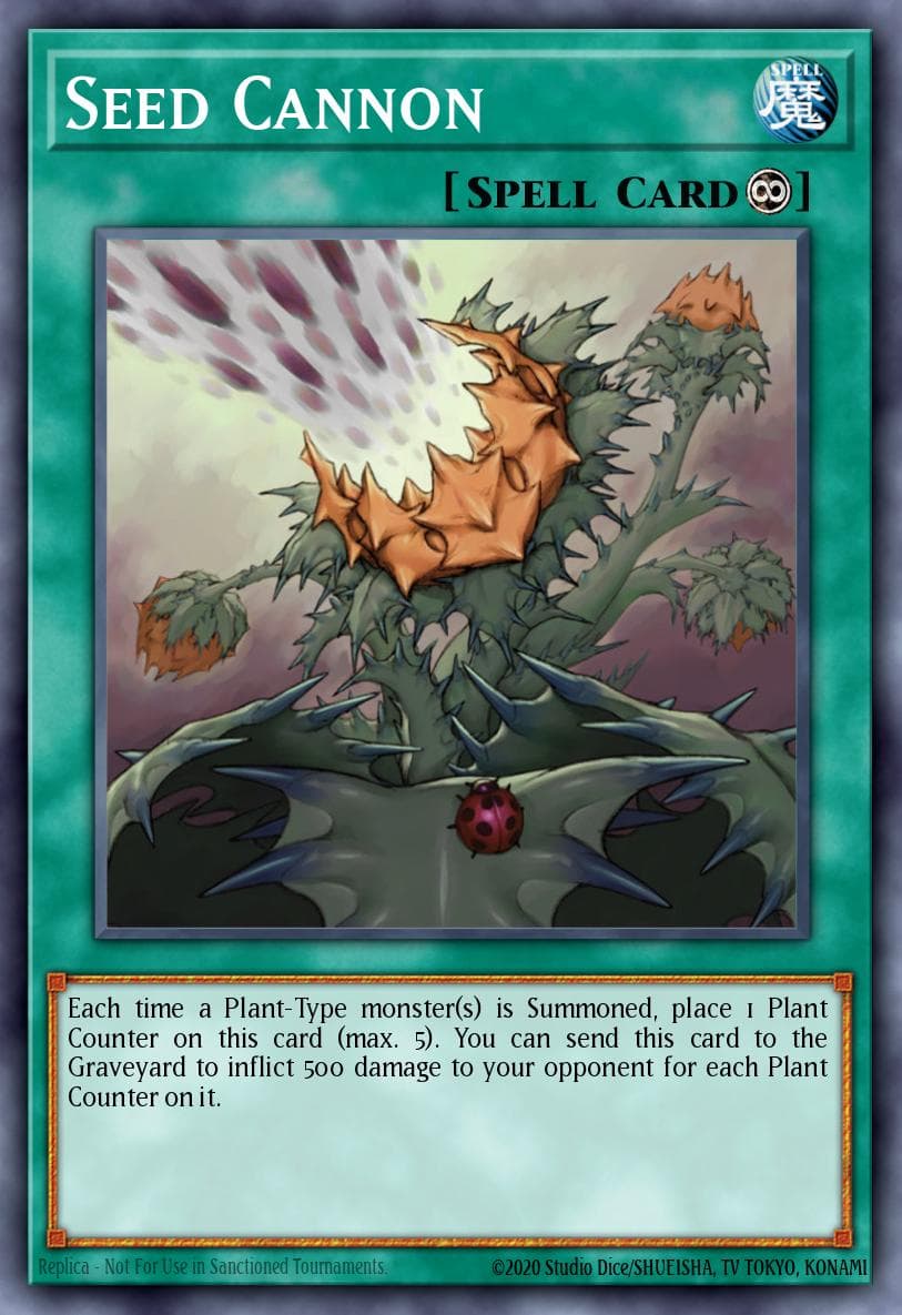 Seed Cannon 2009 Yu-Gi-Oh! Crimson Crisis