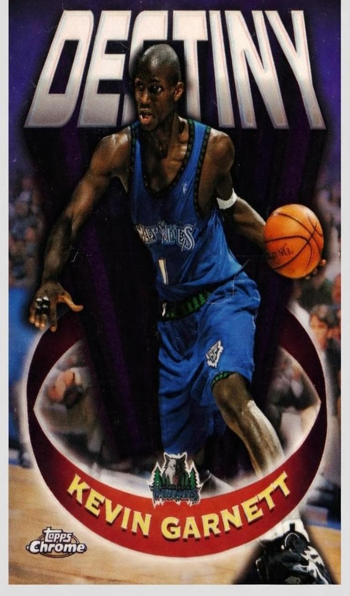 Kevin Garnett 1997 topps