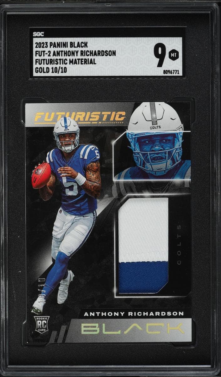 Anthony Richardson 2023 panini Black