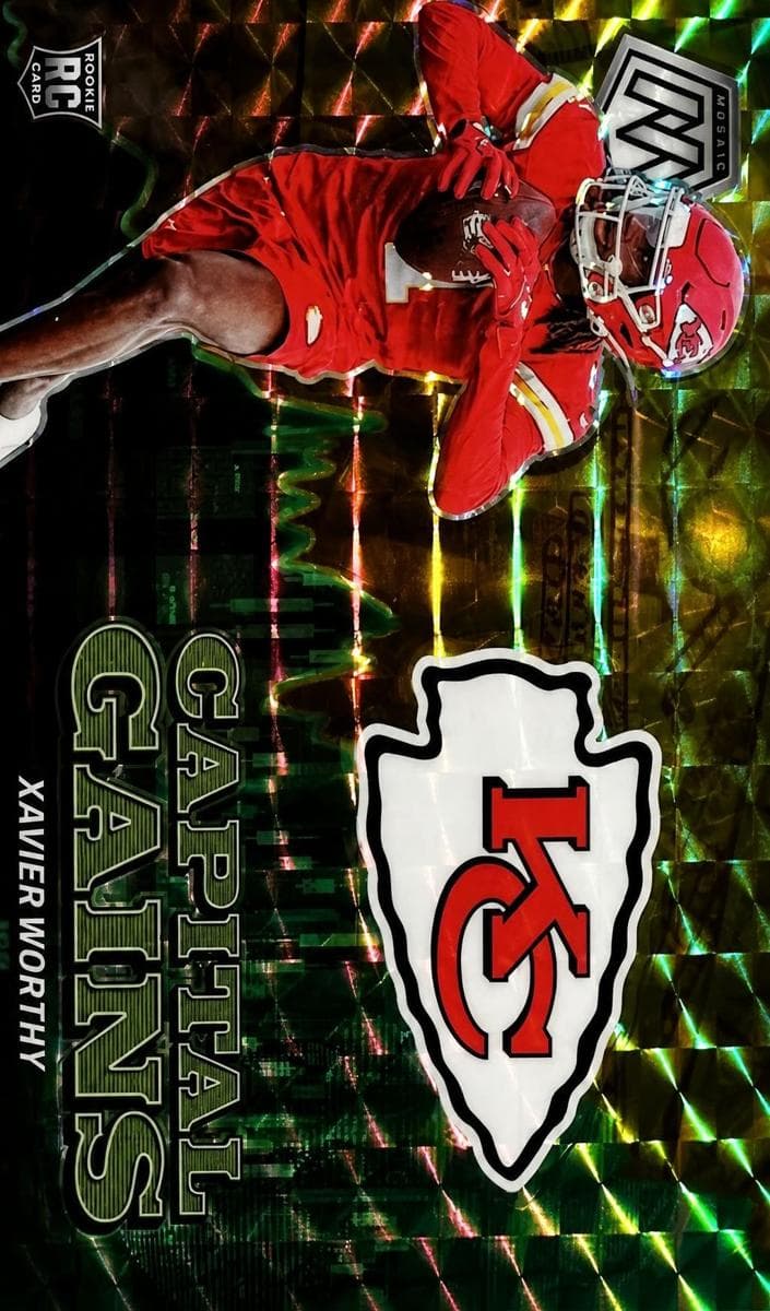 Xavier Worthy 2024 panini Panini One