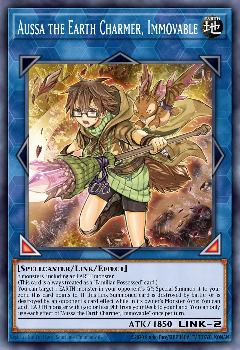 Aussa the Earth Charmer, Immovable 2020 Yu-Gi-Oh! Ignition Assault