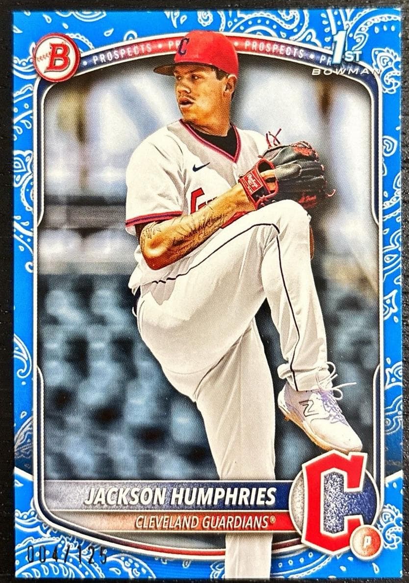 Jackson Humphries trading card