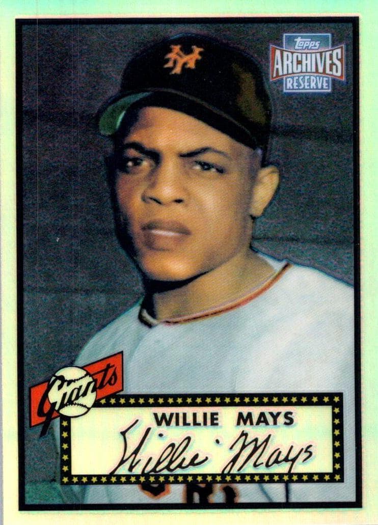 Willie Mays 2001 topps