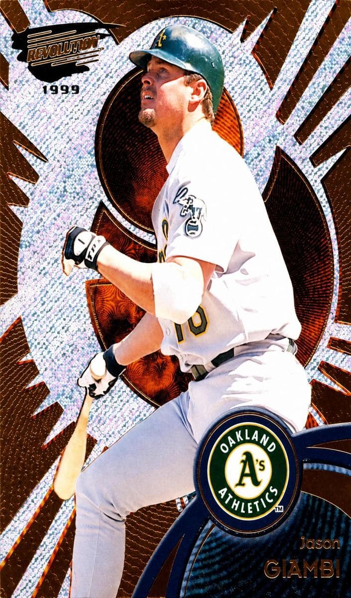Jason Giambi 1999 panini Pacific Revolution