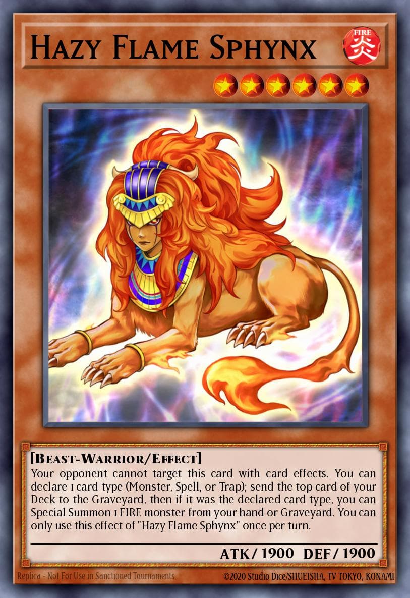 Hazy Flame Sphynx 2012 Yu-Gi-Oh! Japanese Cosmo Blazer