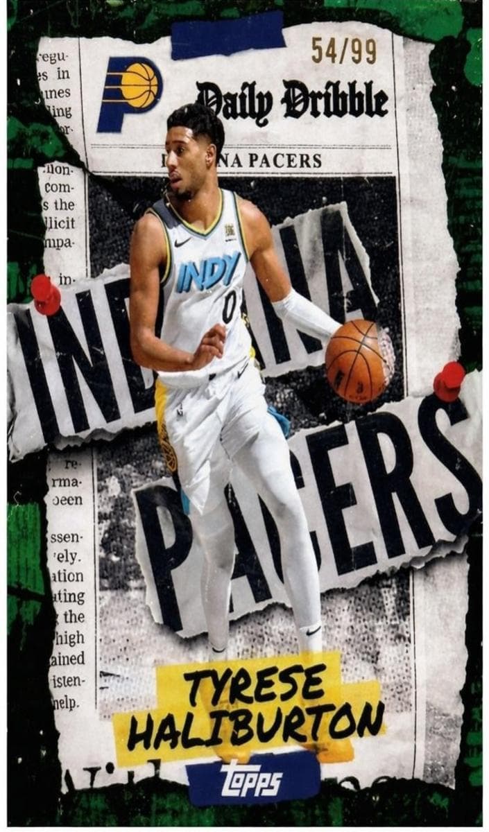 Tyrese Haliburton 2025 topps Topps