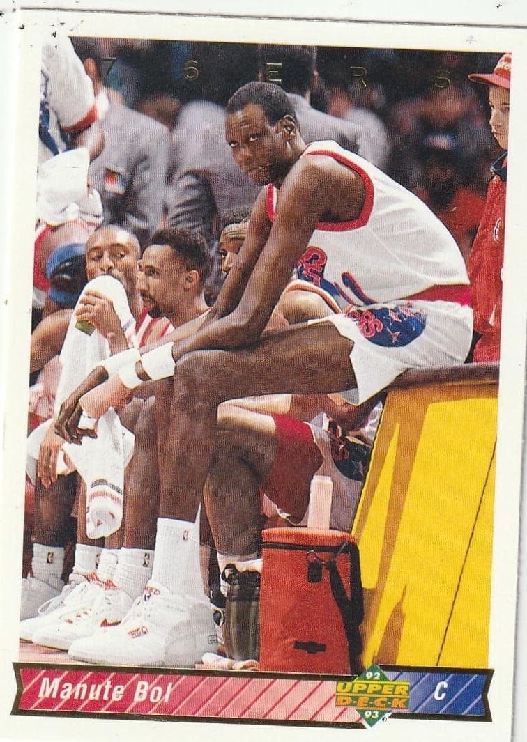 Manute Bol 1992 upper-deck Upper Deck