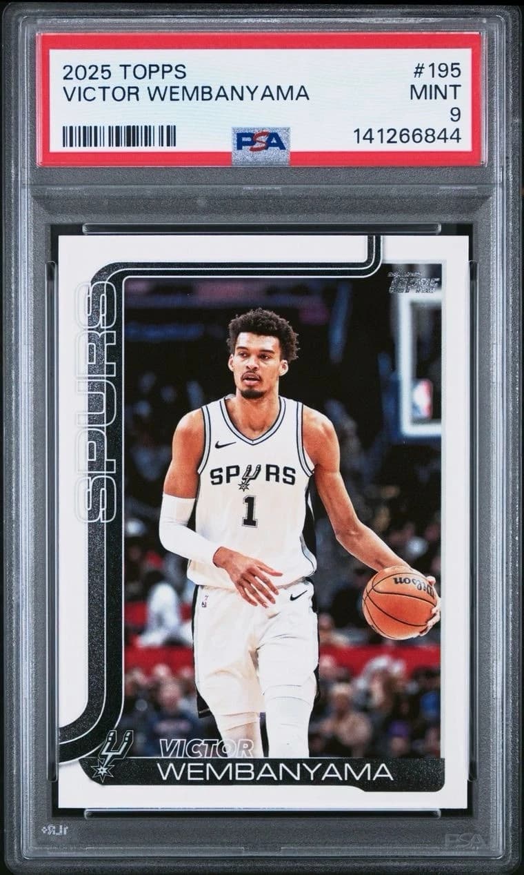Victor Wembanyama 2025 topps