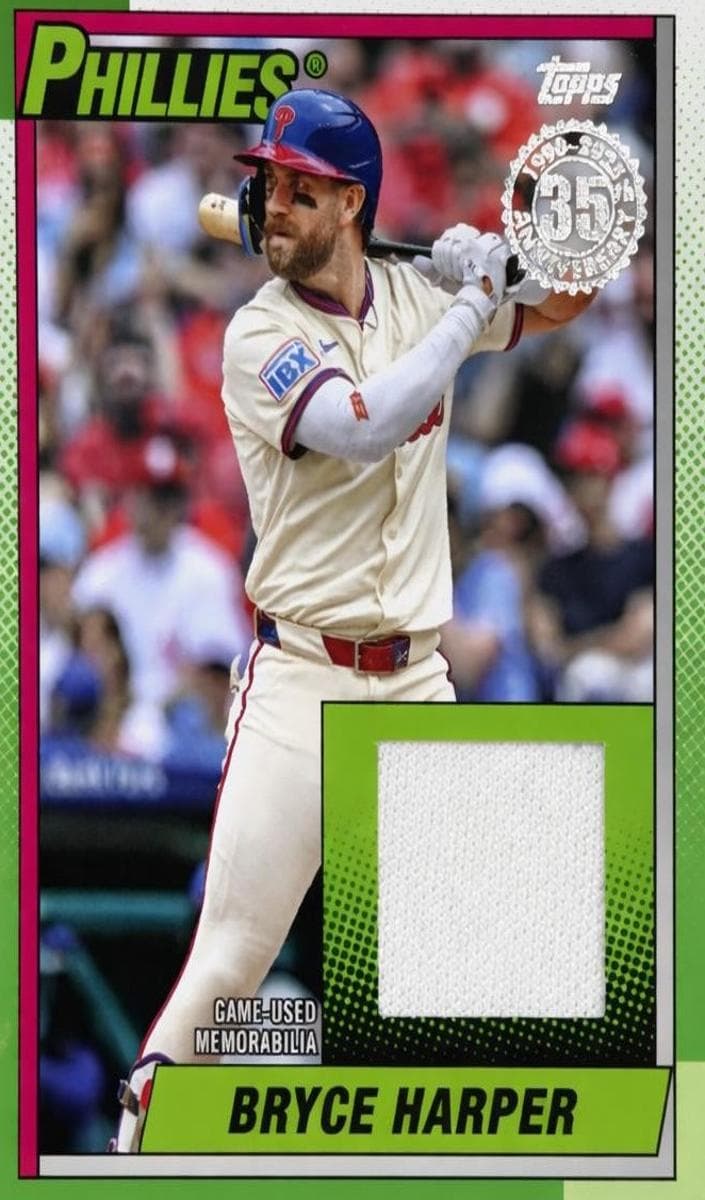 Bryce Harper 2025 topps Topps Update