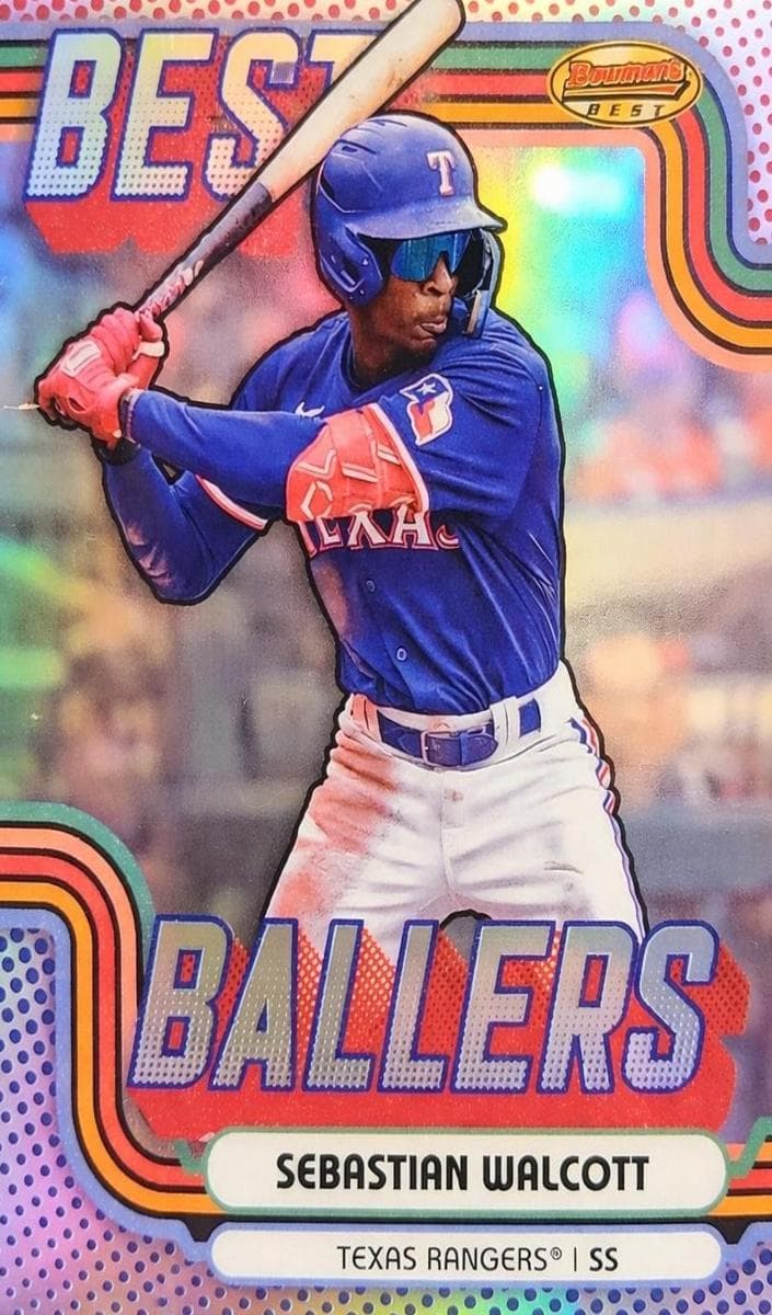Sebastian Walcott 2024 bowman Bowman's Best