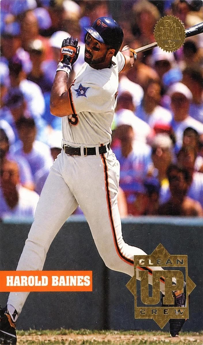 Harold Baines 1994 leaf Leaf