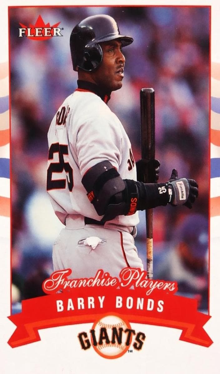 Barry Bonds 2002 panini