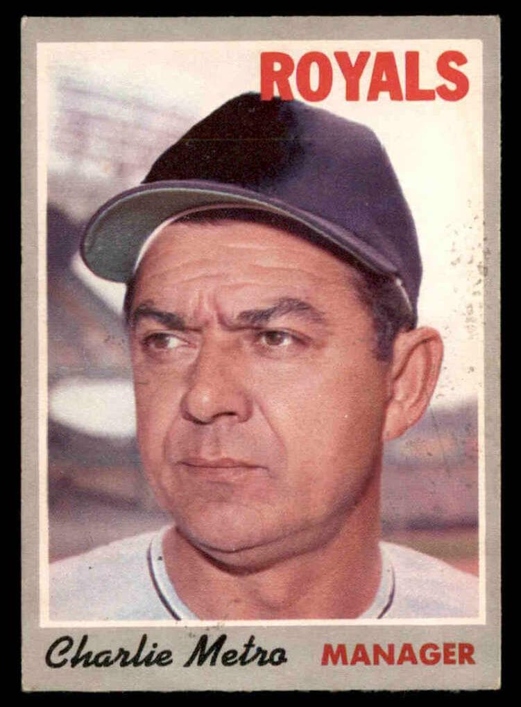 Charlie Metro 1970 topps O-Pee-Chee
