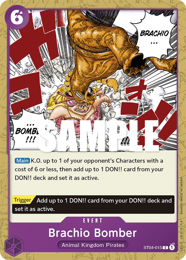 Brachio Bomber 2022 One Piece