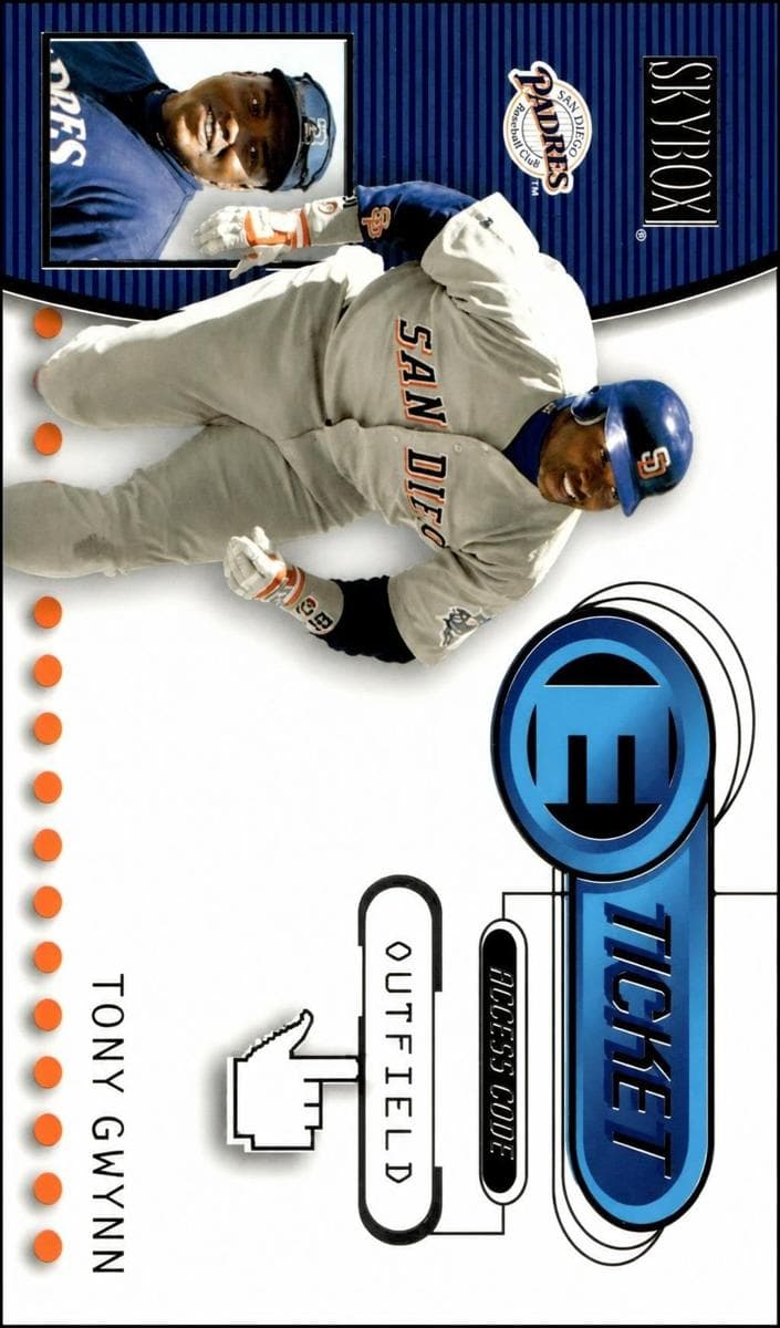 Tony Gwynn 2000 fleer