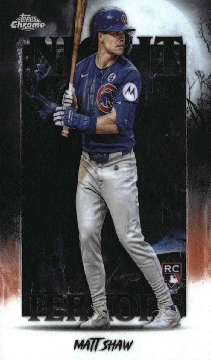 Matt Shaw 2025 topps Topps Chrome Update