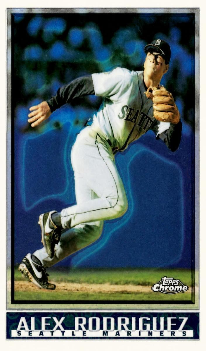 Alex Rodriguez 1998 topps Topps Chrome