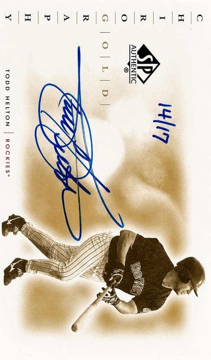 Todd Helton #TOH