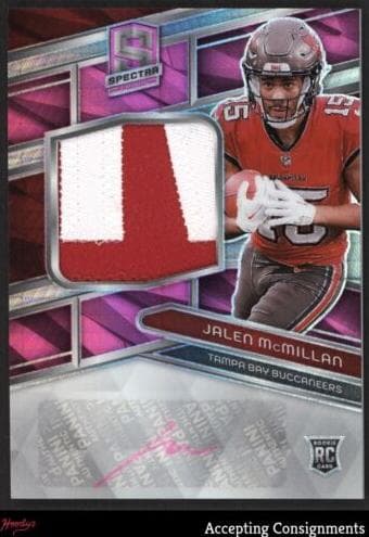 Jalen McMillan 2024 panini Panini Spectra