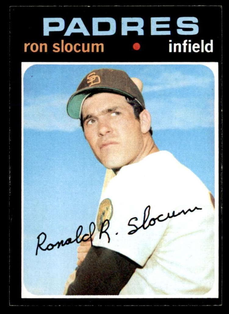 Ron Slocum 1971 topps Topps