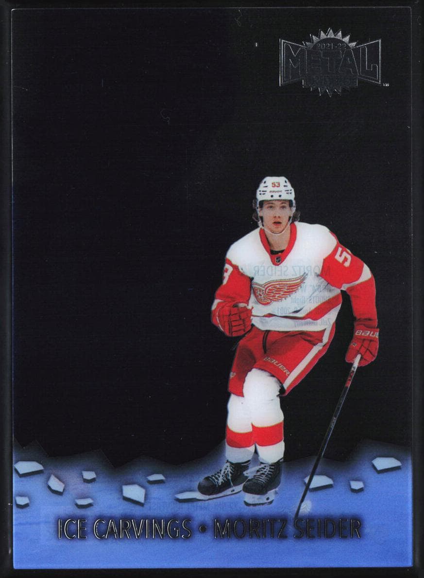 Moritz Seider 2021 fleer SkyBox Metal Universe