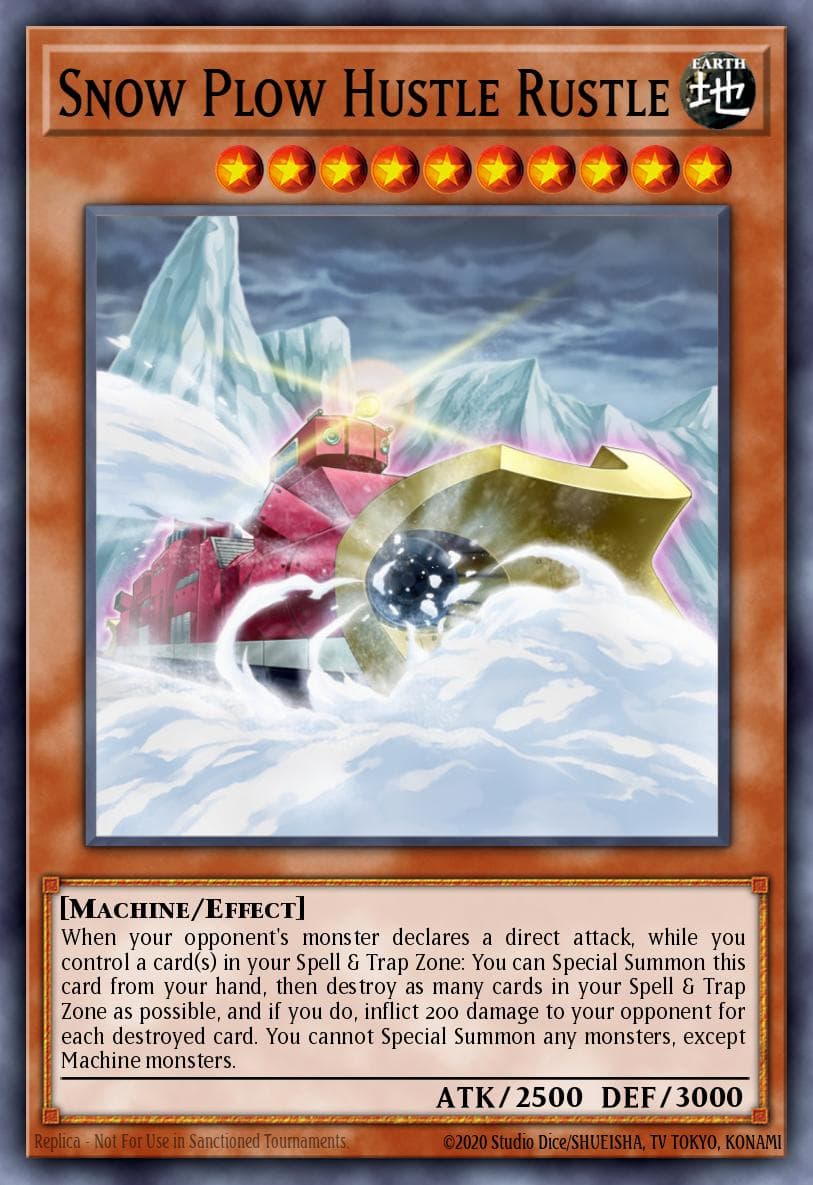 Snow Plow Hustle Rustle #SR10-EN015