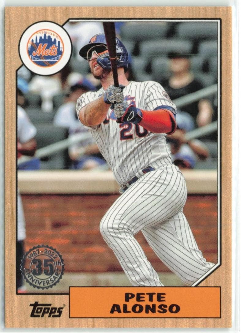 Pete Alonso 2022 topps Topps