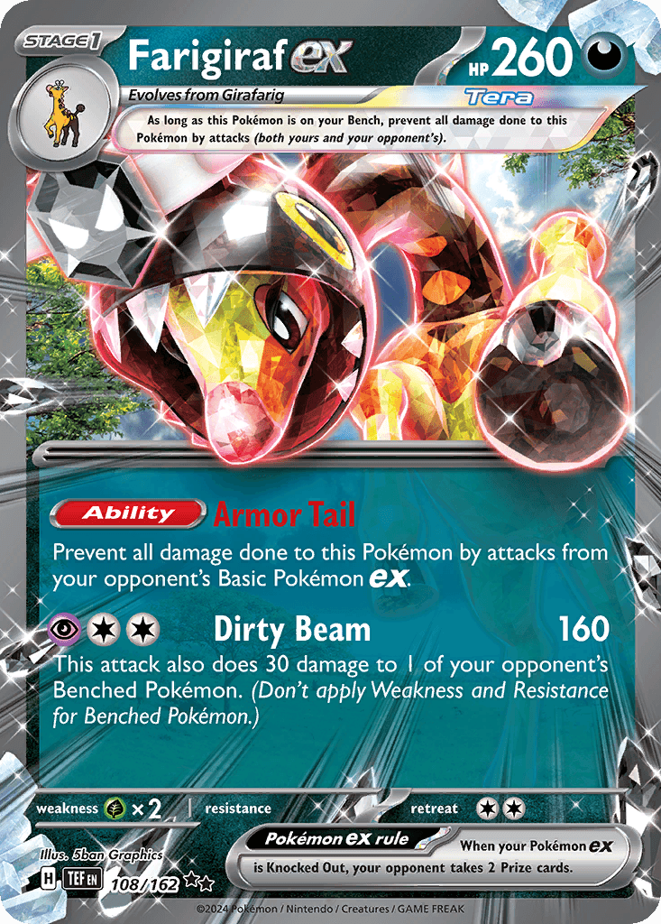 Farigiraf ex 2024 Pokemon