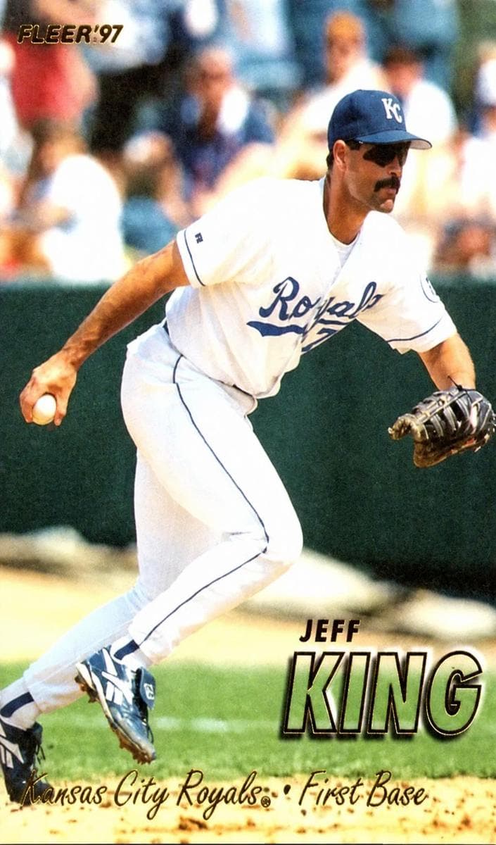 Jeff King 1997 fleer Fleer