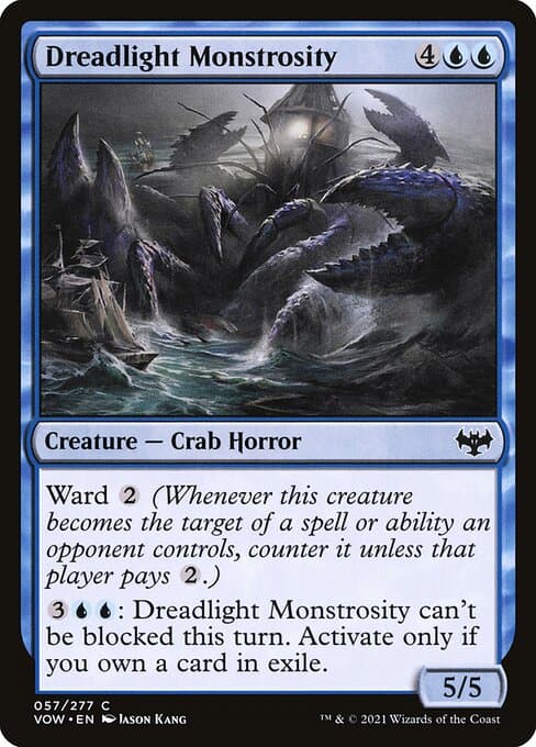 Dreadlight Monstrosity 2022 Magic: The Gathering Innistrad: Double Feature