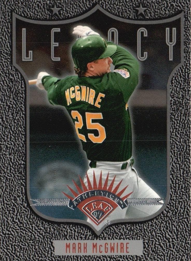 Mark McGwire 1997 leaf Leaf