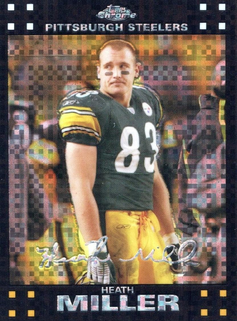 Heath Miller 2007 topps Topps Chrome