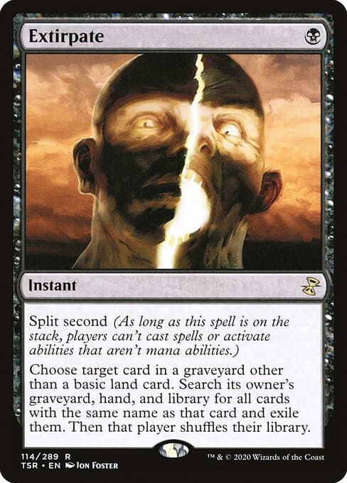 Extirpate 2021 Magic: The Gathering Time Spiral Remastered