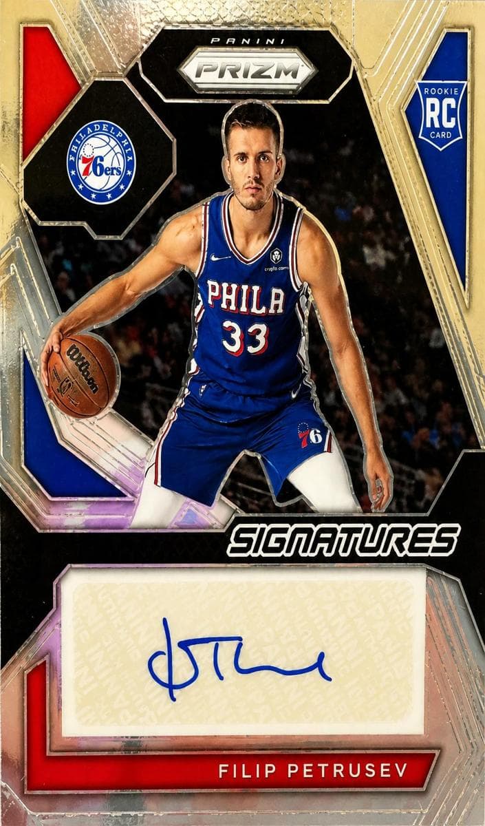 Filip Petrusev 2023 panini Panini Prizm