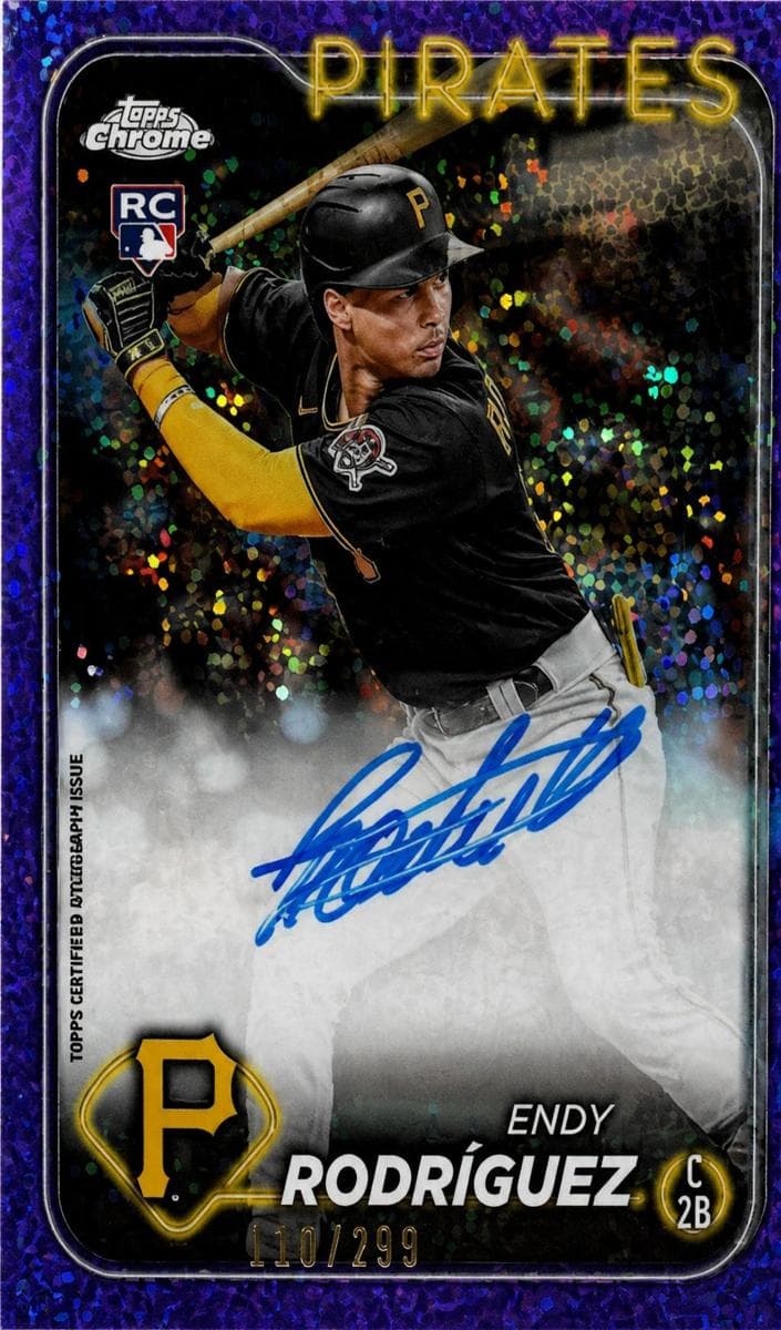 Endy Rodríguez 2024 topps Topps Chrome
