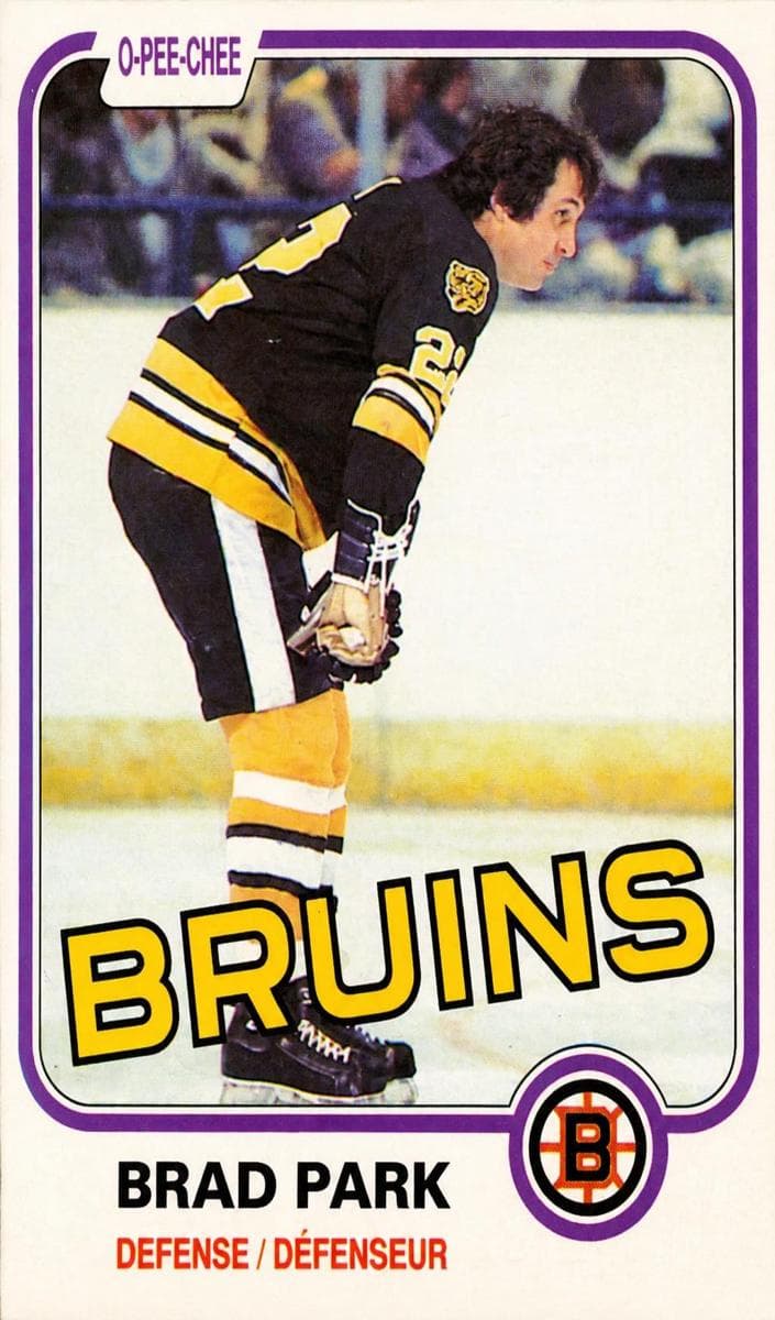 Brad Park 1981 topps O-Pee-Chee
