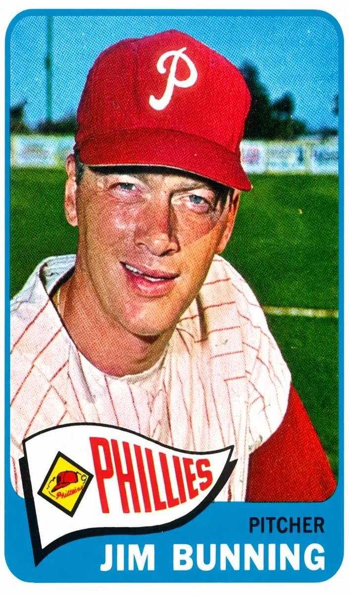 Jim Bunning 1965 topps O-Pee-Chee