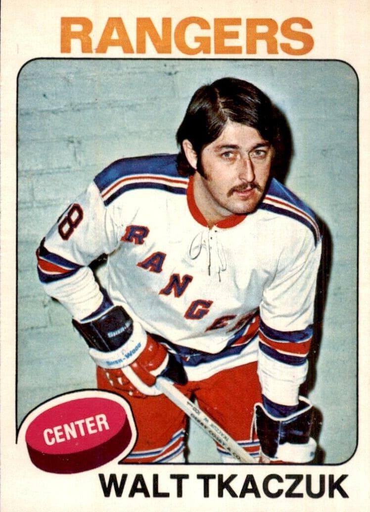 Walt Tkaczuk 1975 topps Topps
