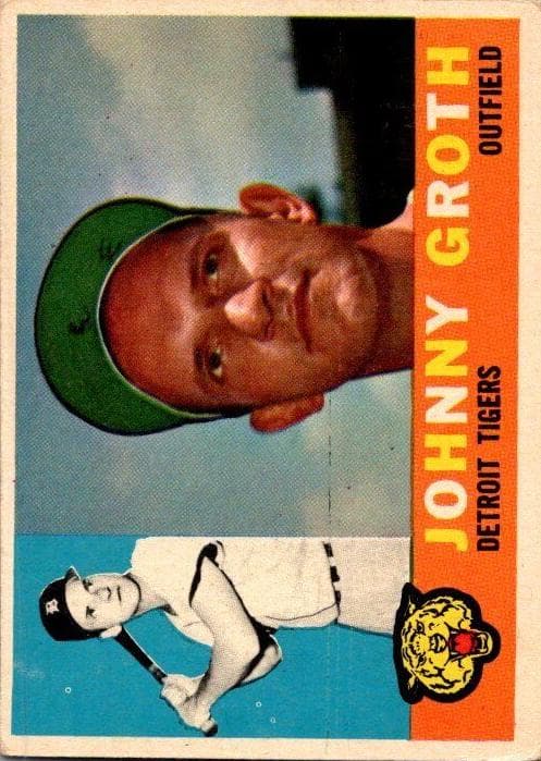 Johnny Groth 1960 topps Topps