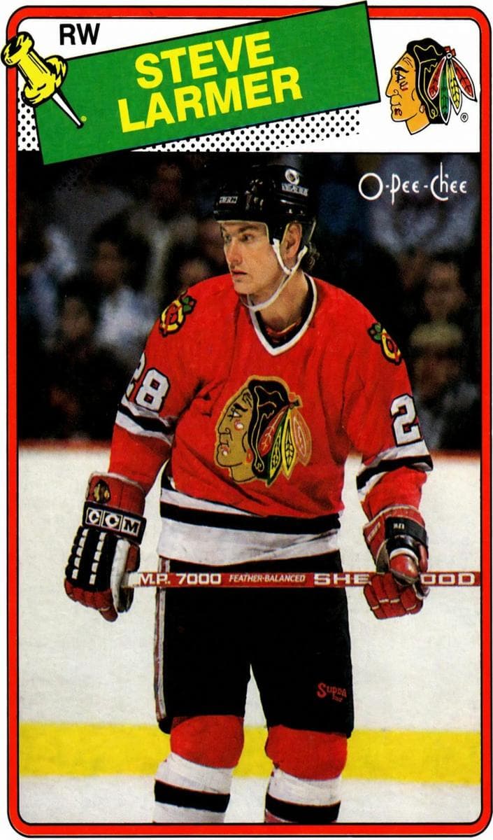 Steve Larmer 1988 topps Topps
