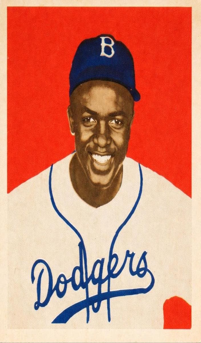 Jackie Robinson 1949 bowman Bowman