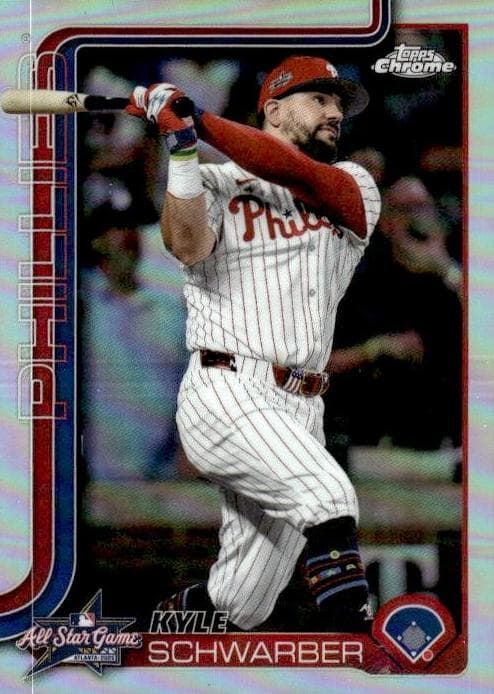 Kyle Schwarber 2025 topps Topps Chrome Update