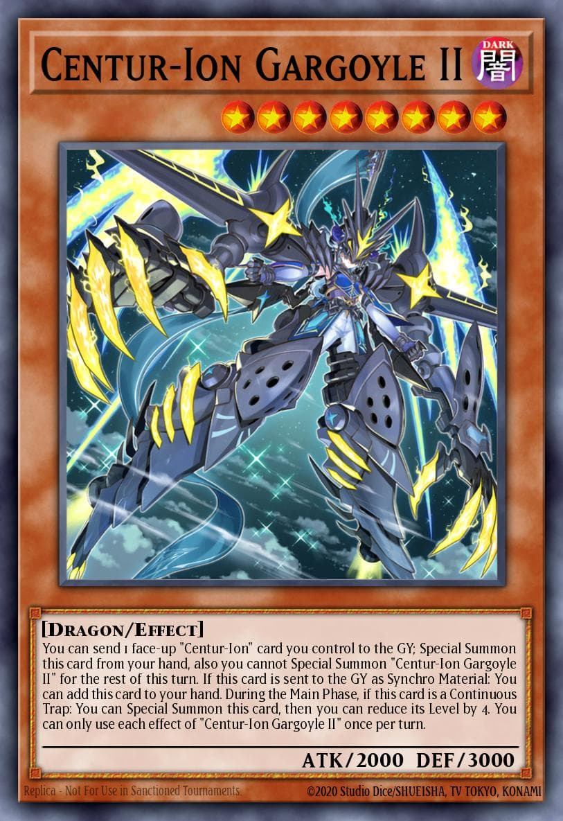 Centur-Ion Gargoyle II 2025 Yu-Gi-Oh! 2025 Mega Pack Tin