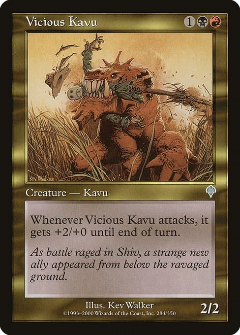 Vicious Kavu 2000 Magic: The Gathering