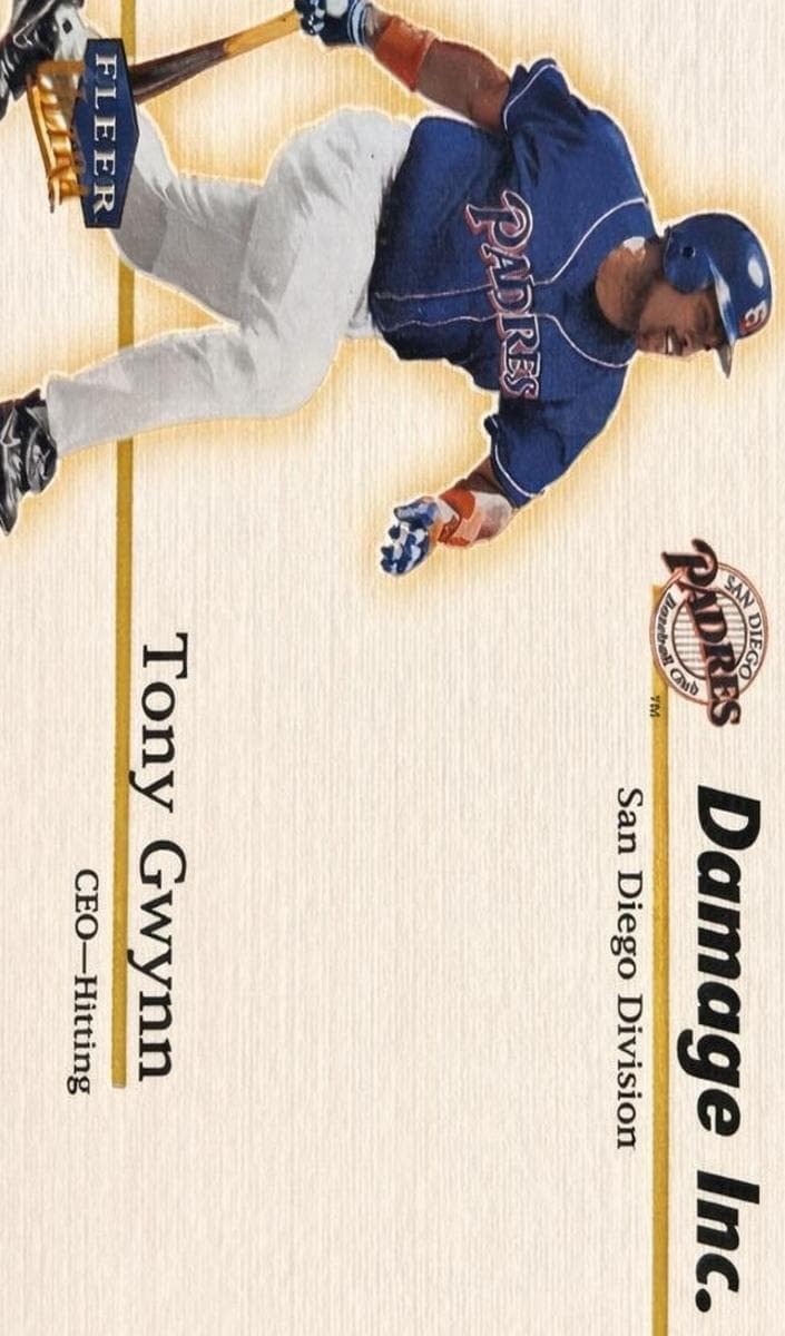 Tony Gwynn 1999 fleer