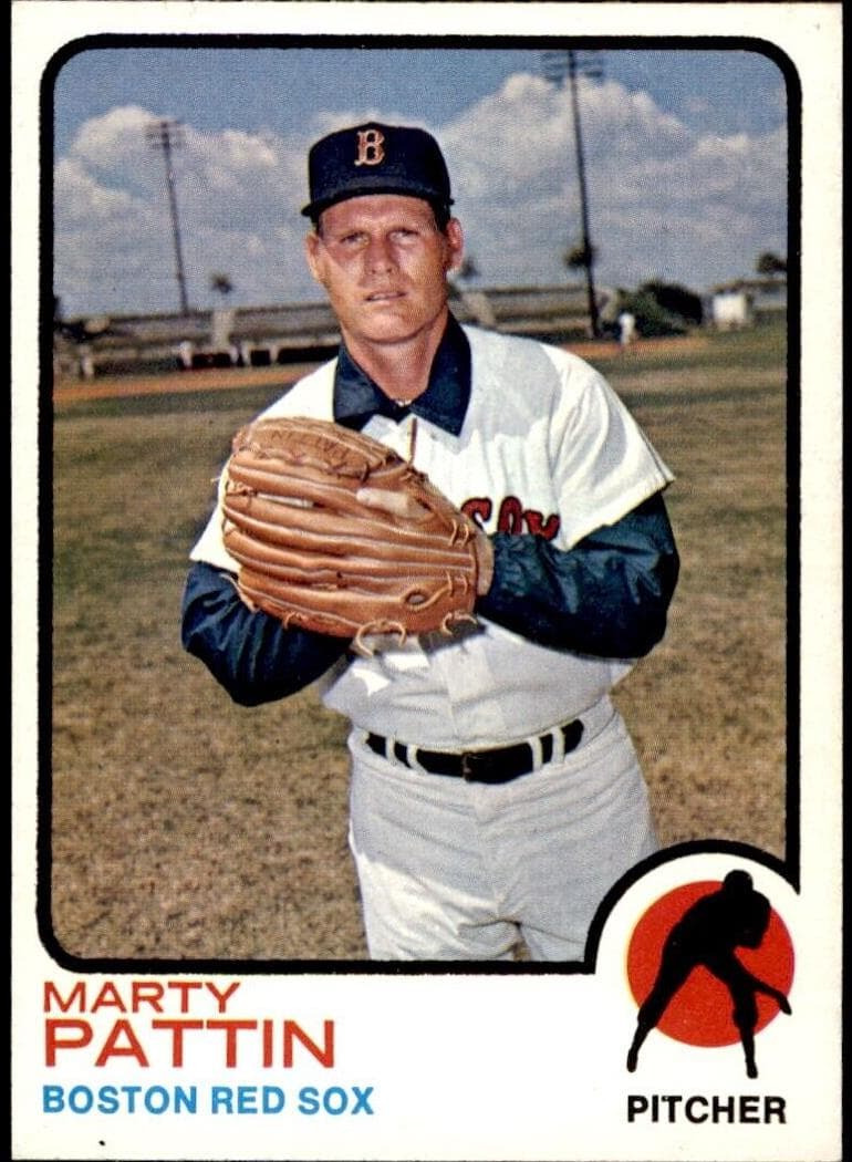 Marty Pattin 1973 topps Topps